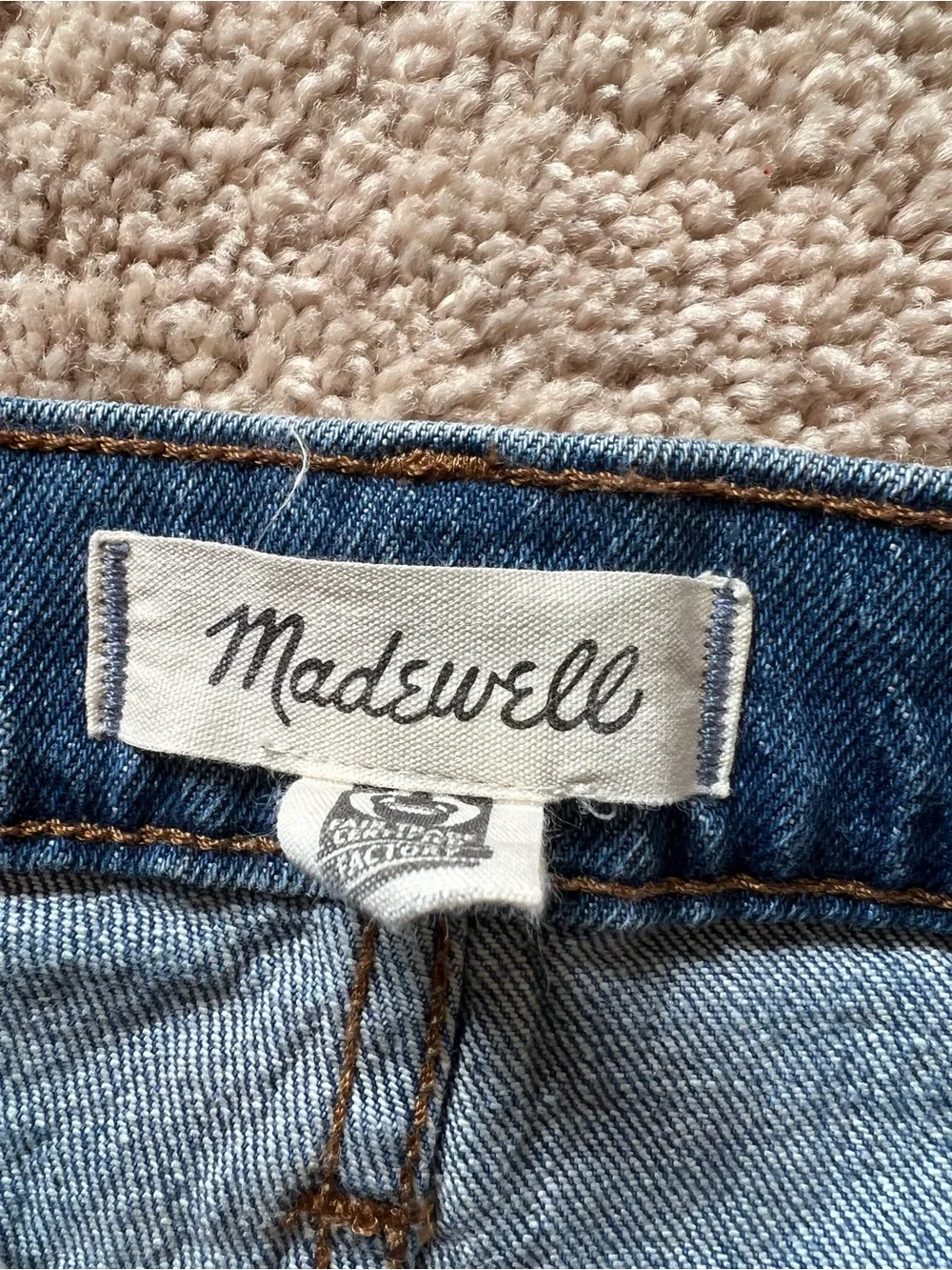 Madewell High-Rise Denim Shorts